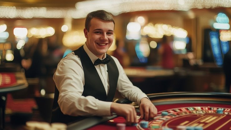 Antarmuka permainan Hacksaw Gaming di crystaltogel